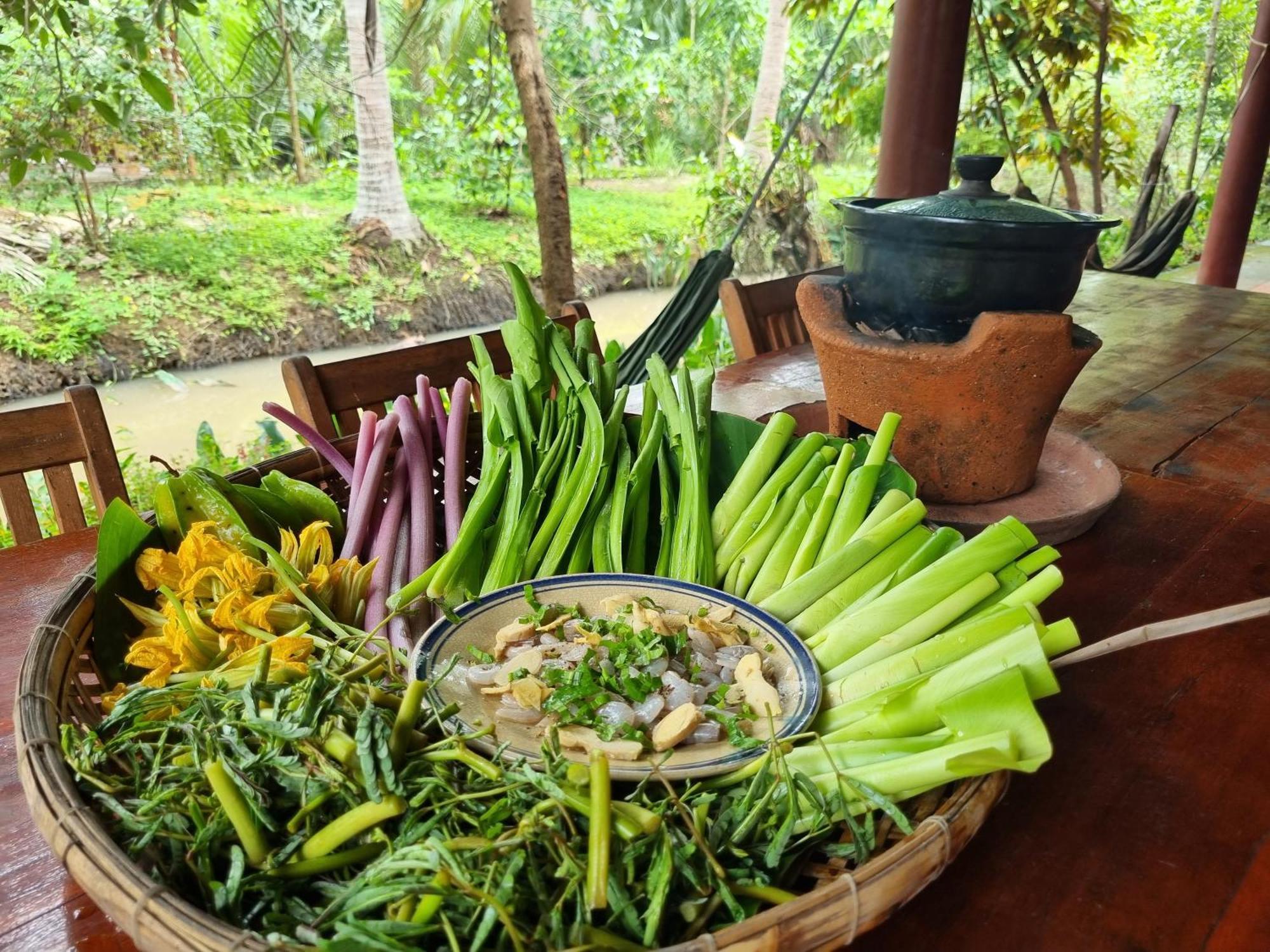 Ba Danh Homestay & Kitchen - Ben Tre Mekong Zewnętrze zdjęcie