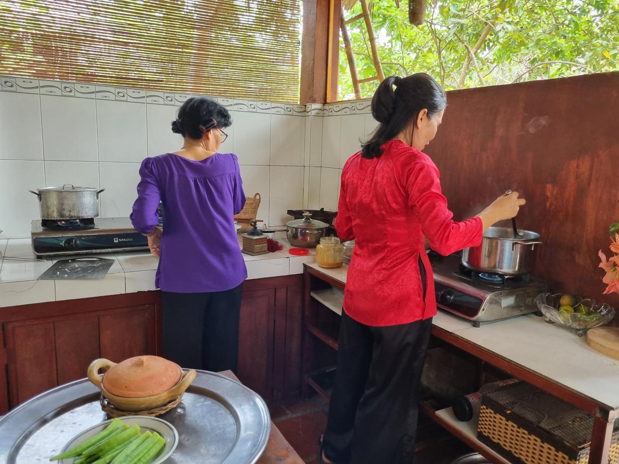Ba Danh Homestay & Kitchen - Ben Tre Mekong Zewnętrze zdjęcie